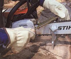 Stihl Sharpening Chainsaw