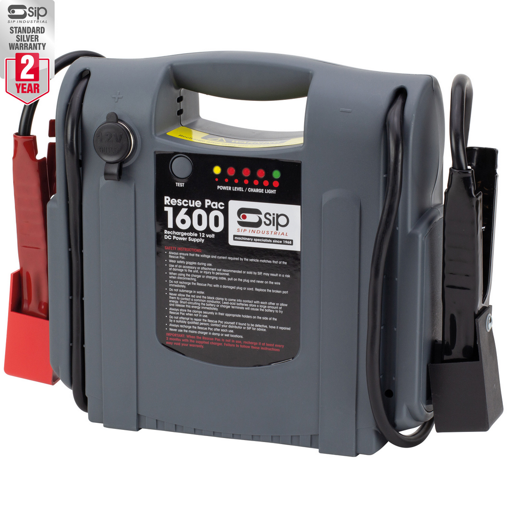 Image of SIP Rescue Pac 1600 Booster Starter Battery Charger