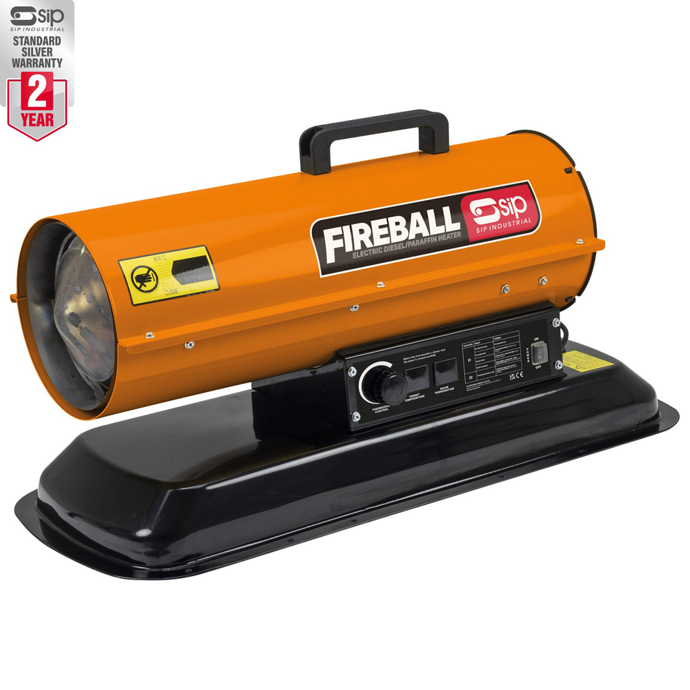 Image of SIP 09591 Fireball XD75F Diesel Paraffin Space Heater 75,000 BTU