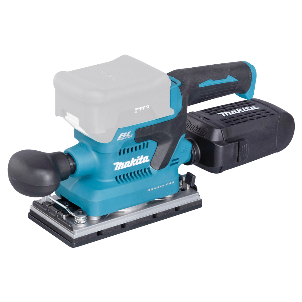 Image of MAKITA DBO380Z 18v LXT Cordless Finishing Sander BODY ONLY