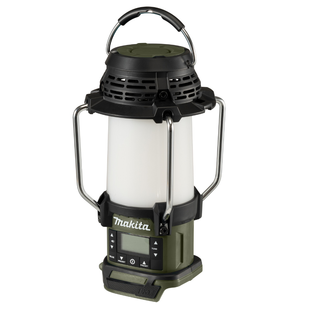 Image of MAKITA DMR055O 14.4/18V Cordless Radio Lantern in Olive BODY ONLY