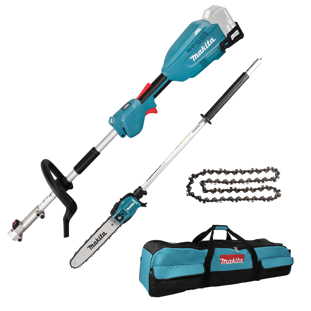 Image of MAKITA DUX18Z 18v LXT Cordless Power Head Pole Pruner Kit - BODY ONLY