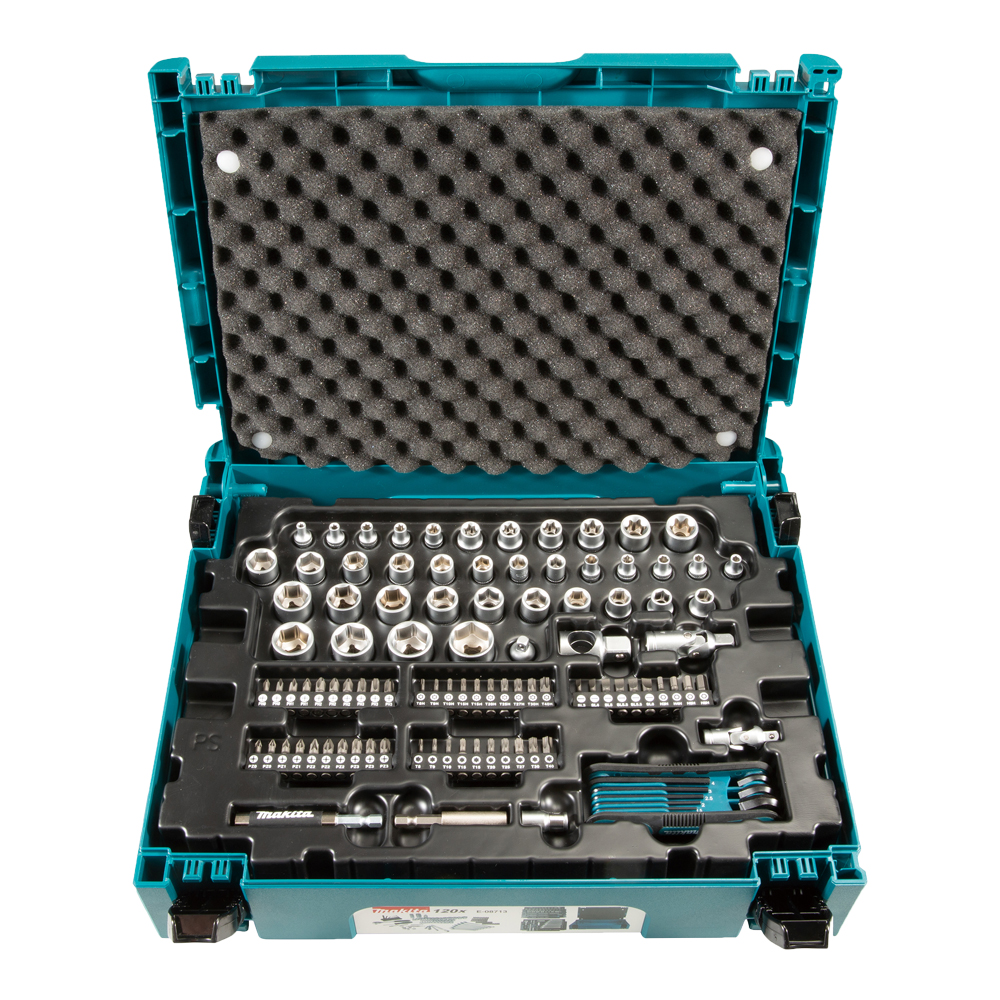 Image of MAKITA E-08713 120 Piece Hand Tool Set