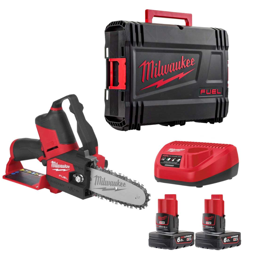 Image of MILWAUKEE M12 FUEL 15cm Cordless Hatchet Pruning Saw Kit