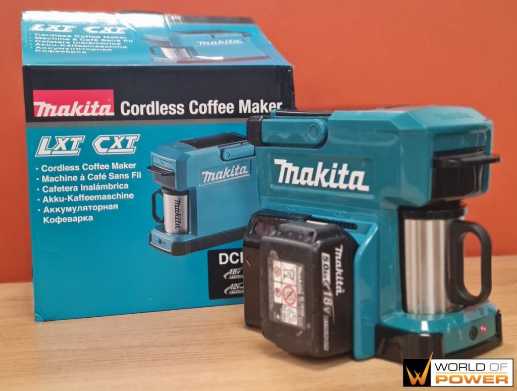 Start the Day with the Makita Coffee Maker 